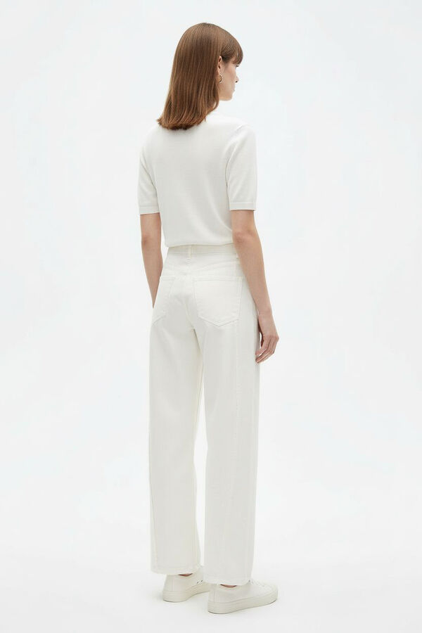 PANTALON ESINO 70607 MARFIL  / OFF WHITE image number null