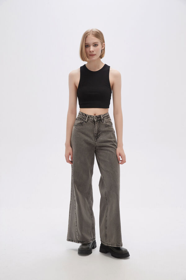 PANTALON TALIPA GRIS MEDIO image number null