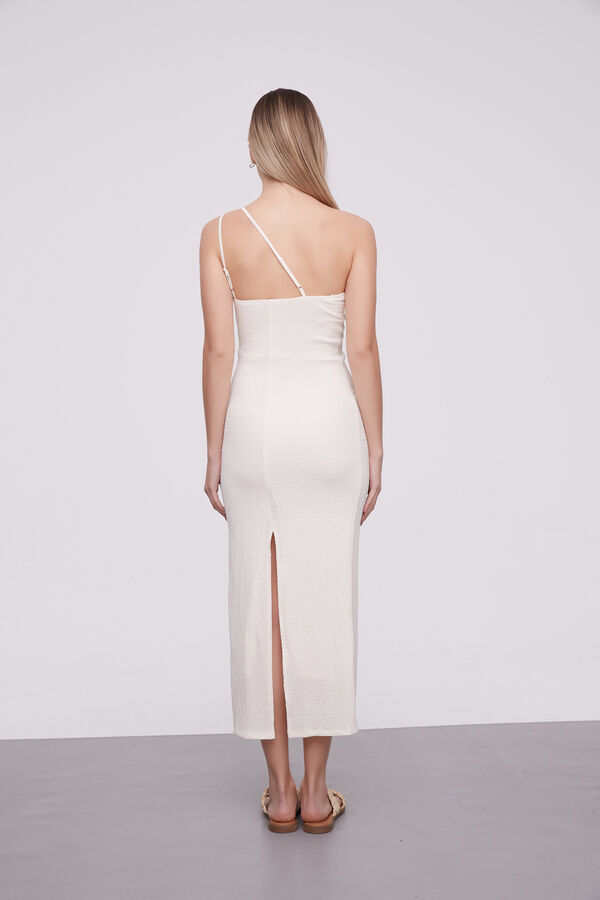 VESTIDO DIOSINA MARFIL  / OFF WHITE image number null