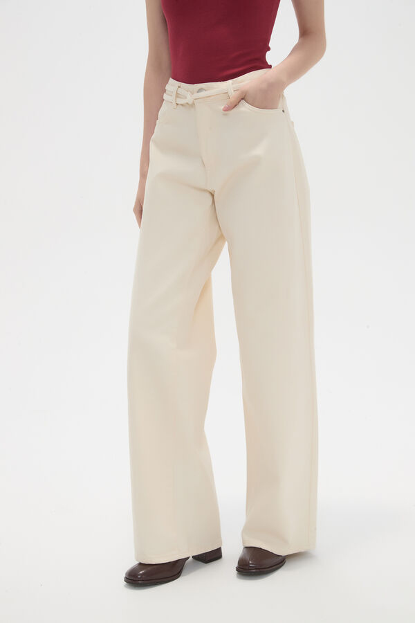 PANTALON PORTONO CRUDO / NATURAL image number null