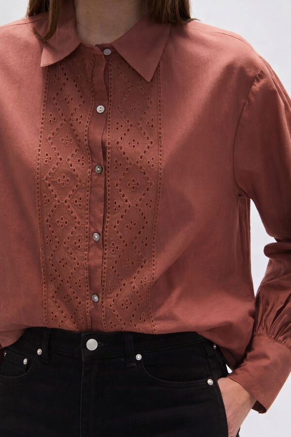 CAMISA BRANE CHOCOLATE image number null