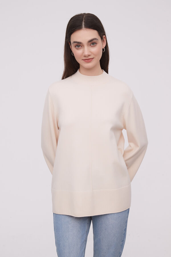 SWEATER LOSARI CRUDO / NATURAL image number null