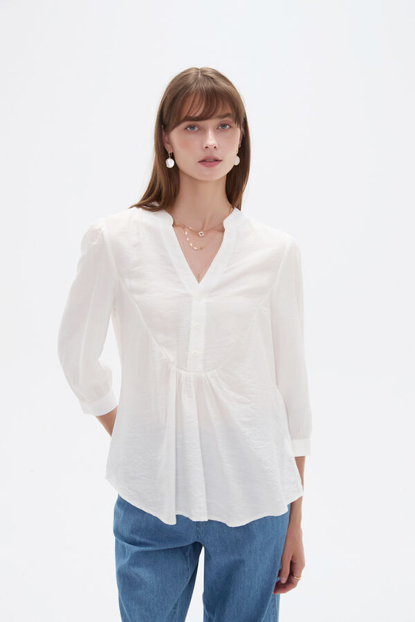 BLUSA QUREL 70607 BLANCO image number null
