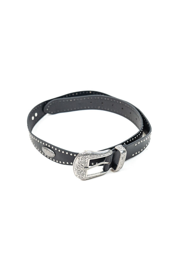 Cintur&oacute;n Tress NEGRO image number null
