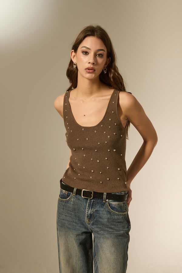 MUSCULOSA SURAT TAUPE / MINK / VISON image number null