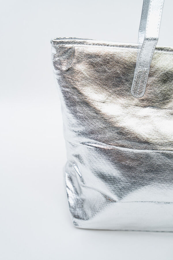 Bolso Kim PLATEADO image number null