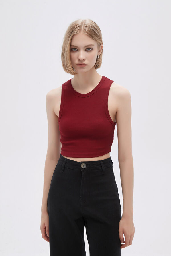 TOPS URSULIN BORDEAUX image number null