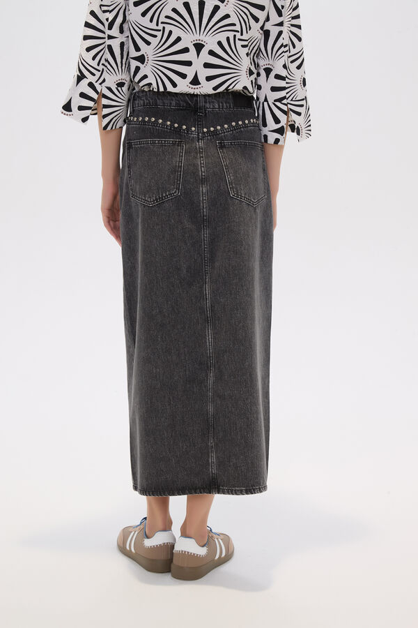 FALDA SIMBAL GRIS MEDIO image number null