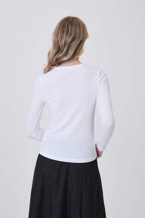 REMERA ZACATLAN BLANCO image number null