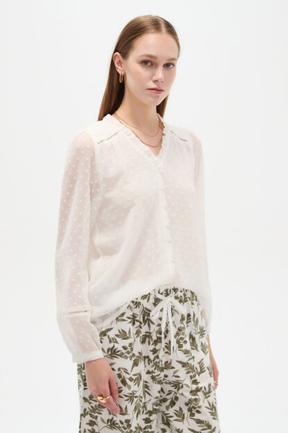 BLUSA TULVI 70607 BLANCO image number null