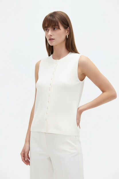MUSCULOSA LAEMA 70809 MARFIL  / OFF WHITE image number null