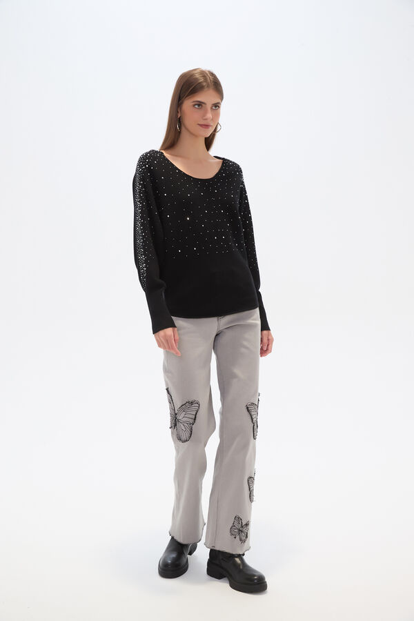 SWEATER BALADEL NEGRO image number null