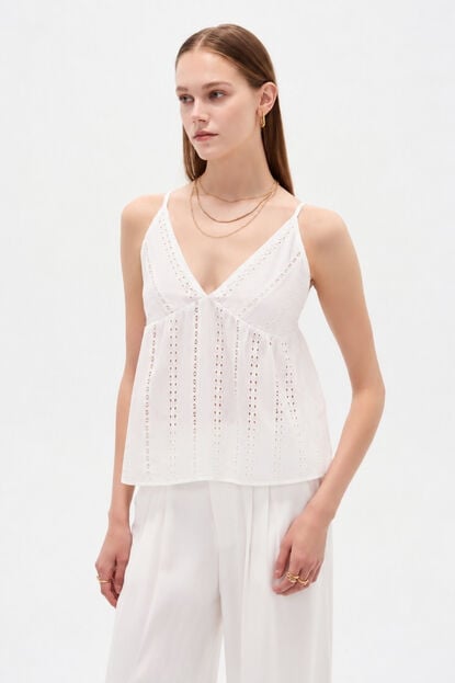 MUSCULOSA CUSIA 70809 MARFIL  / OFF WHITE image number null