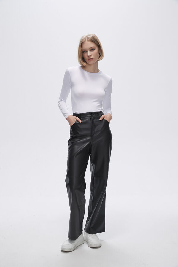 PANTALON AZAI NEGRO image number null