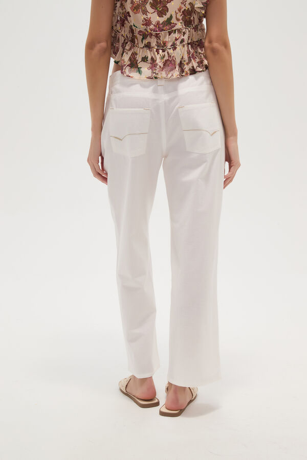 PANTALON ERRINI BLANCO image number null