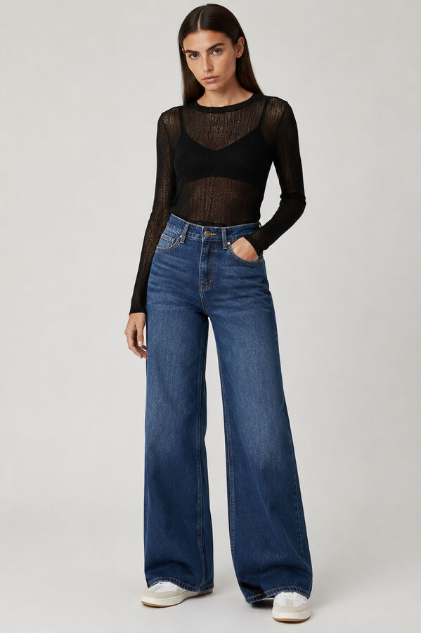 PANTALON ESCLARI AZUL OSCURO image number null