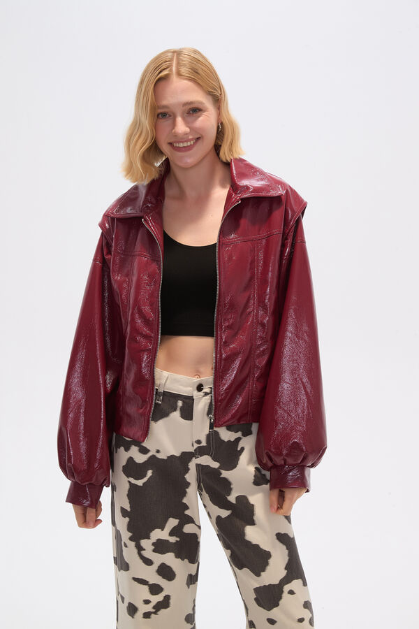 CHAQUETA CHUNK CEREZA image number null