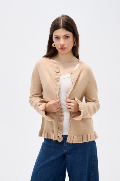 SACO POTOK BEIGE MELANGE image number null