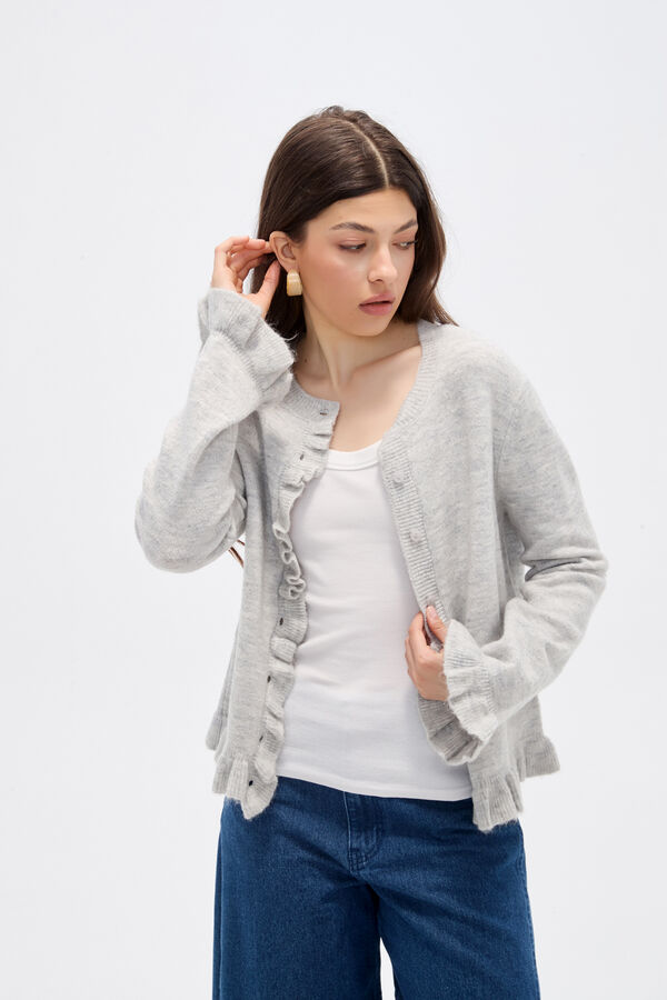 SACO POTOK GRIS MELANGE image number null