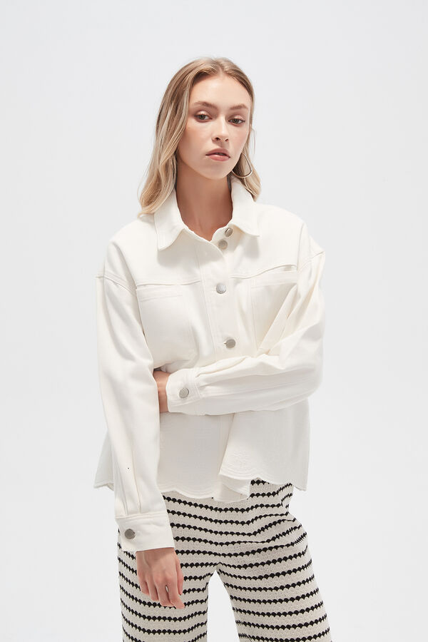 CAMPERA BIMES MARFIL  / OFF WHITE image number null