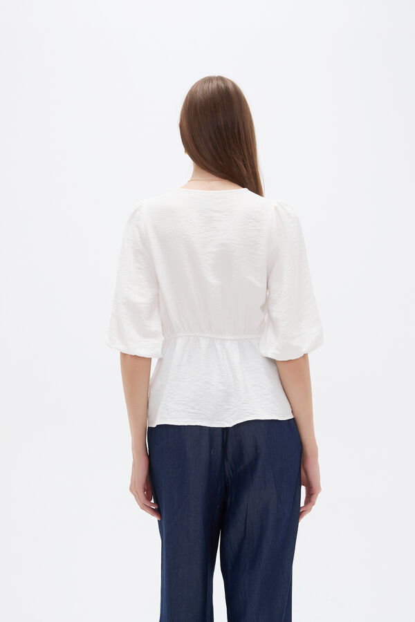 BLUSA MELVAR 70607 MARFIL  / OFF WHITE image number null