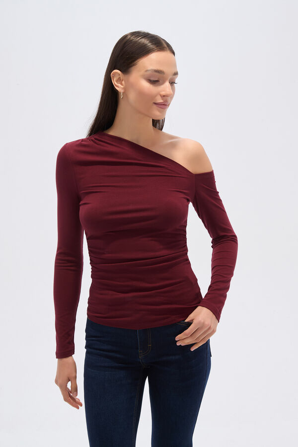 TOPS ROSERA BORDEAUX image number null