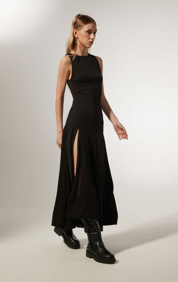 VESTIDO BUTALE NEGRO image number null