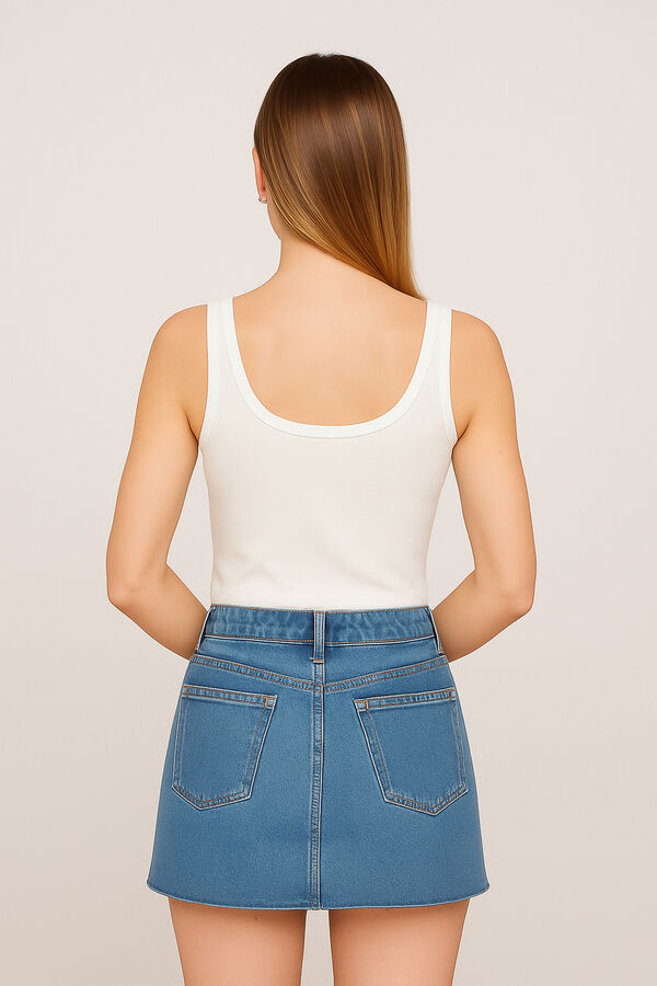 MUSCULOSA AIRINA MARFIL  / OFF WHITE image number null
