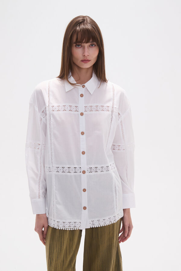 CAMISA AGREICA BLANCO image number null