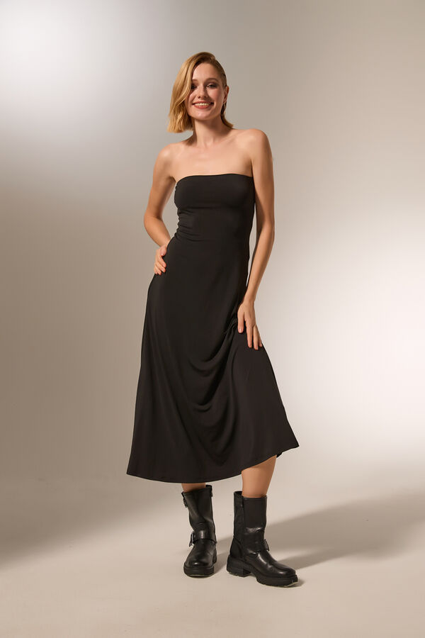 VESTIDO BALKER NEGRO image number null