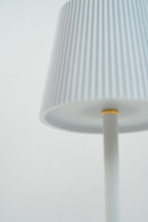 Lampara de Mesa Aurora BLANCO image number null