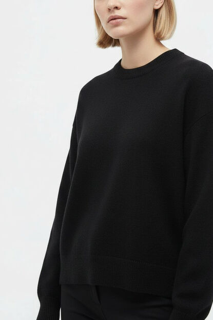 SWEATER ELOUNA 70809 NEGRO image number null