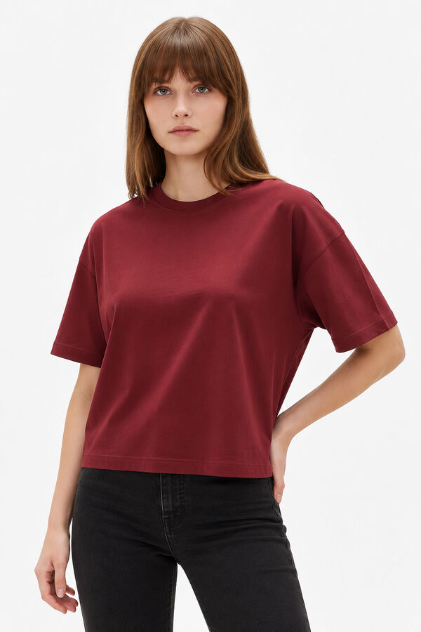 REMERA SOLISA 70607 BORDEAUX image number null