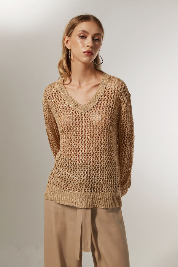 SWEATER CARRIEN DORADO image number null