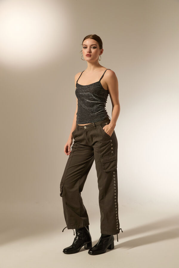 PANTALON MEROL GRIS OSCURO image number null