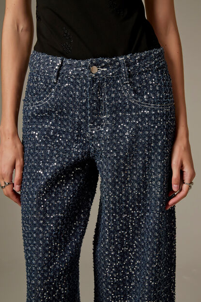 PANTALON CLAVIRA 70607 AZUL INDIGO image number null