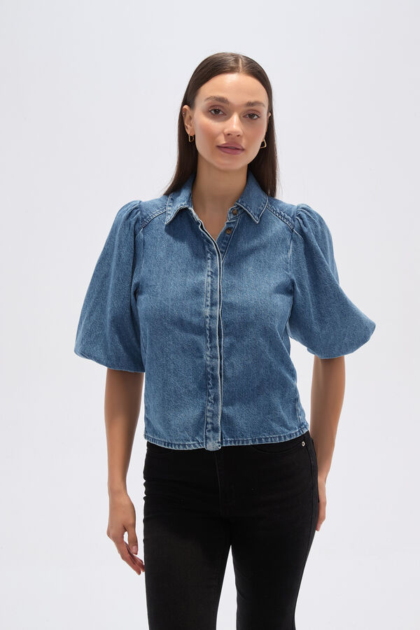 CAMISA SENJA AZUL MEDIO image number null