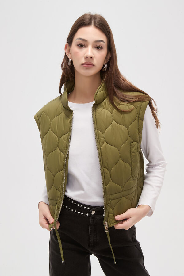 CHALECO ZORATH VERDE OLIVA image number null