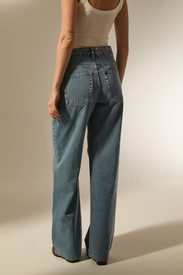 PANTALON DANISA 70607 AZUL GRISACEO image number null