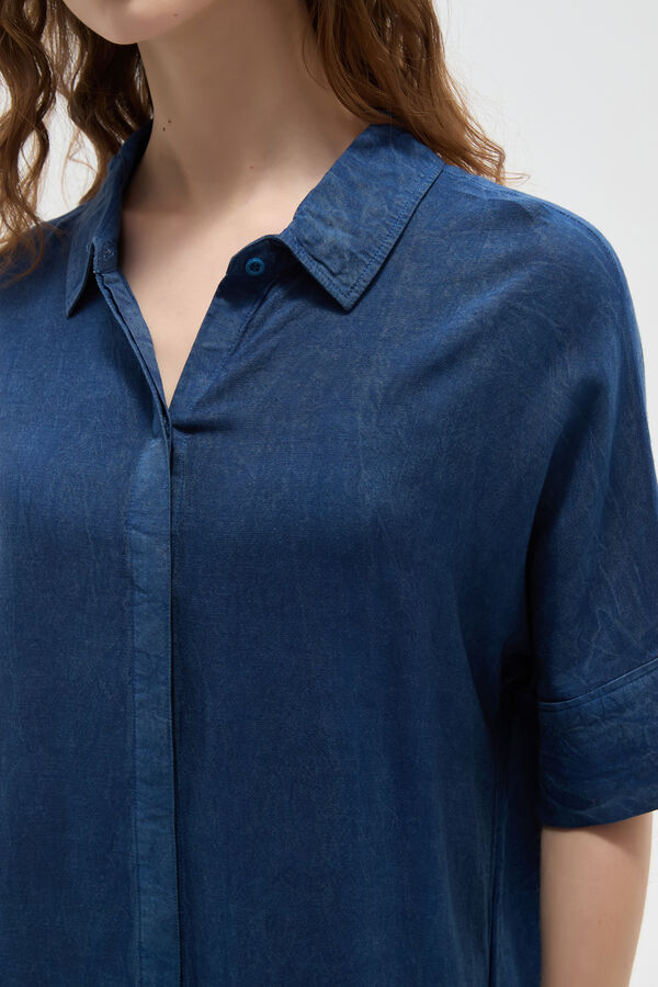 TUNICA KAMENA AZUL INDIGO image number null