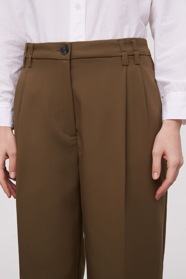 PANTALON HARIES VERDE OLIVA image number null