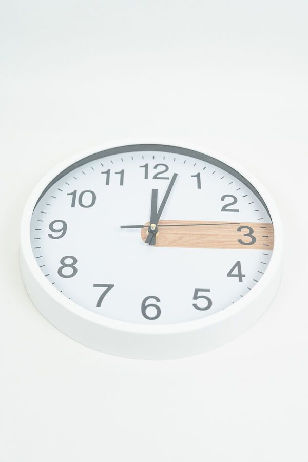 RELOJ FLOR BLANCO image number null