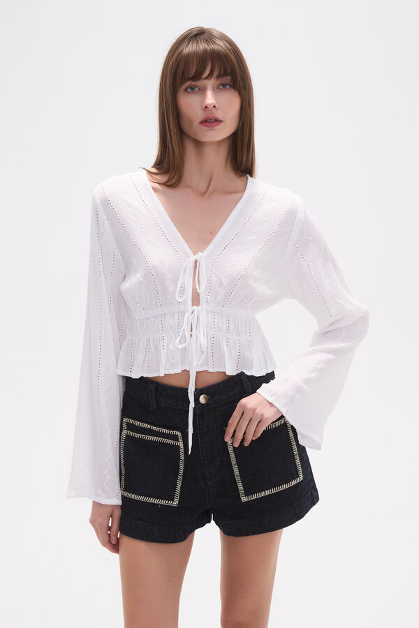 BLUSA SOMARE BLANCO image number null