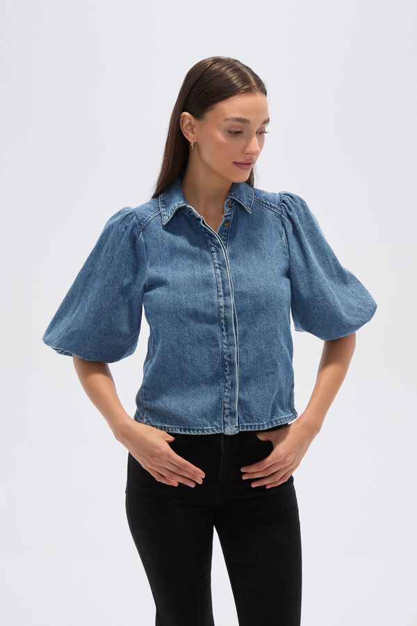 CAMISA SENJA AZUL MEDIO image number null