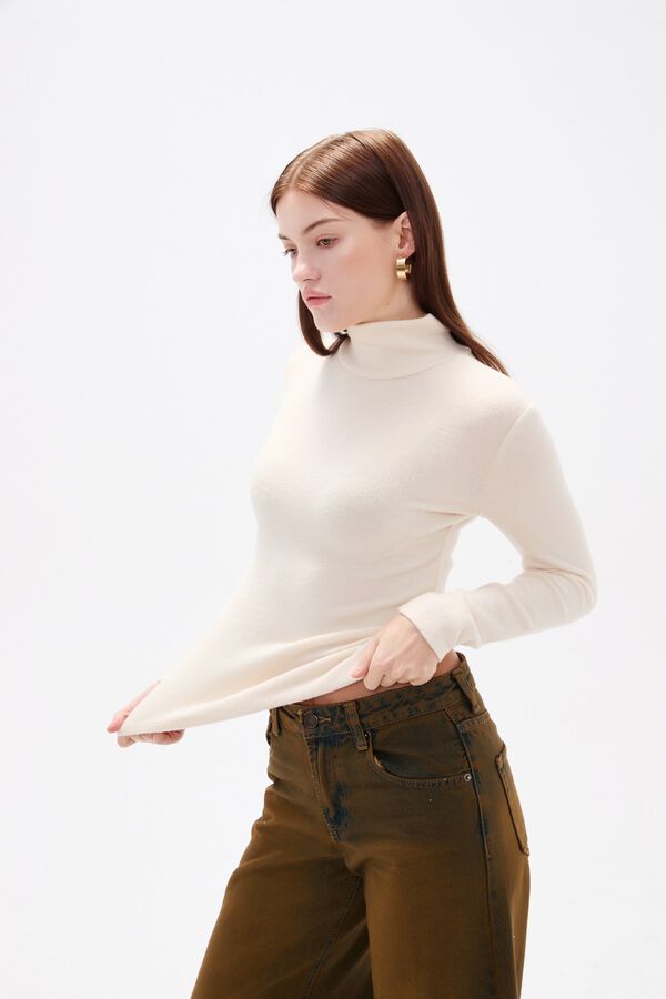 POLERA AFASSA CRUDO / NATURAL image number null