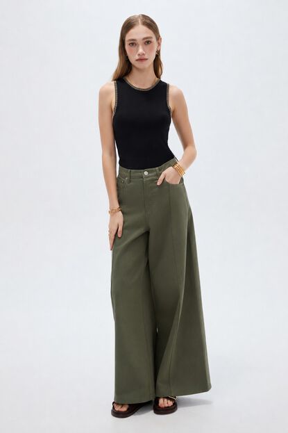 PANTALON RENNYS 70607 VERDE OLIVA image number null