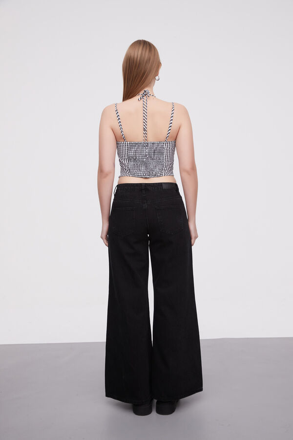 PANTALON TABIA GRIS OSCURO image number null