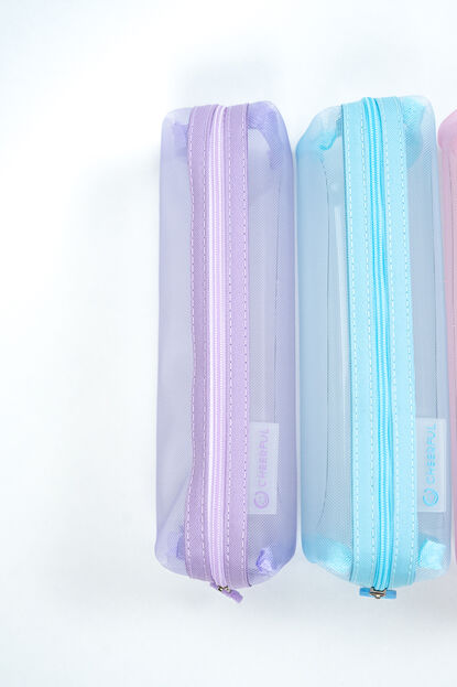 Cartuchera Puff, mix 4 colores COLOR UNICO image number null