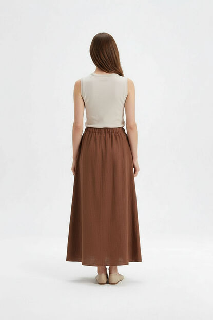 FALDA AZUR 70809 MARRON image number null