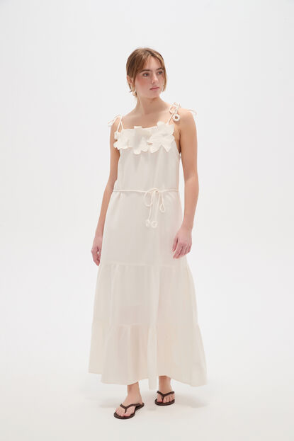 VESTIDO VESAL 70809 MARFIL  / OFF WHITE image number null